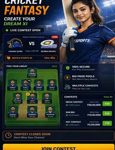 ProPlayloginplay (ProPlay login play) fantasy cricket & matchday visual 3