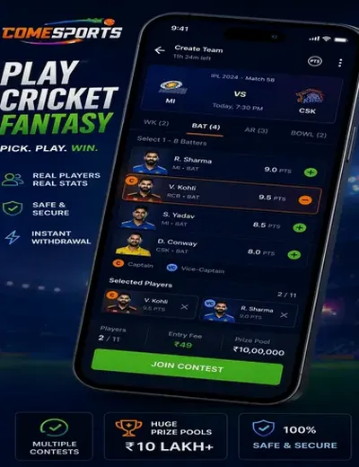 ProPlayloginplay (ProPlay login play) fantasy cricket & matchday visual 2